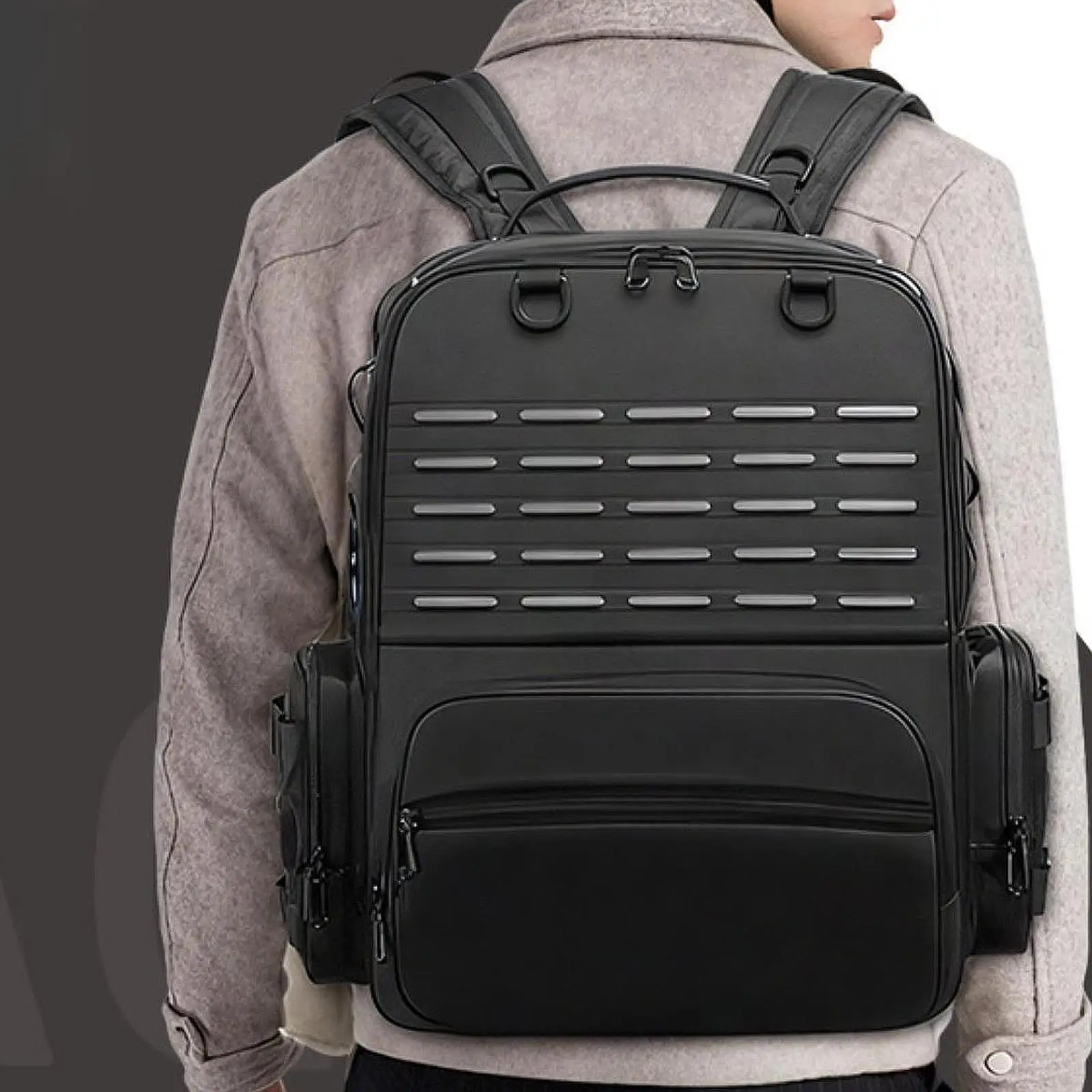 

Tool Backpack Heavy Duty for Men with Storage Pocket with Handle Breathable Waterproof Large Capacity Storage Container Tool Bag