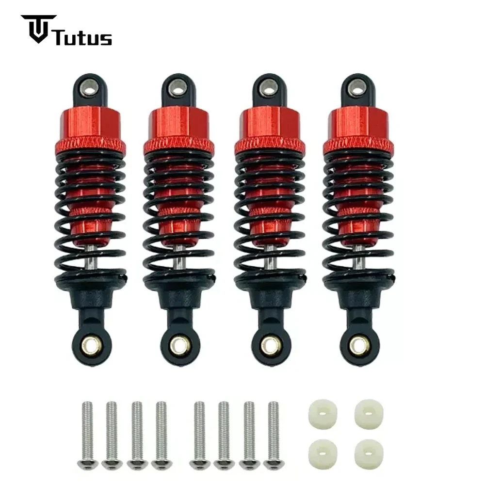 

60mm 4Pcs Aluminum Alloy Shock Absorbers Damper Set for Tamiya TT-02 TT-02d M-05 M-06 1/10 RC Car Upgrade Parts