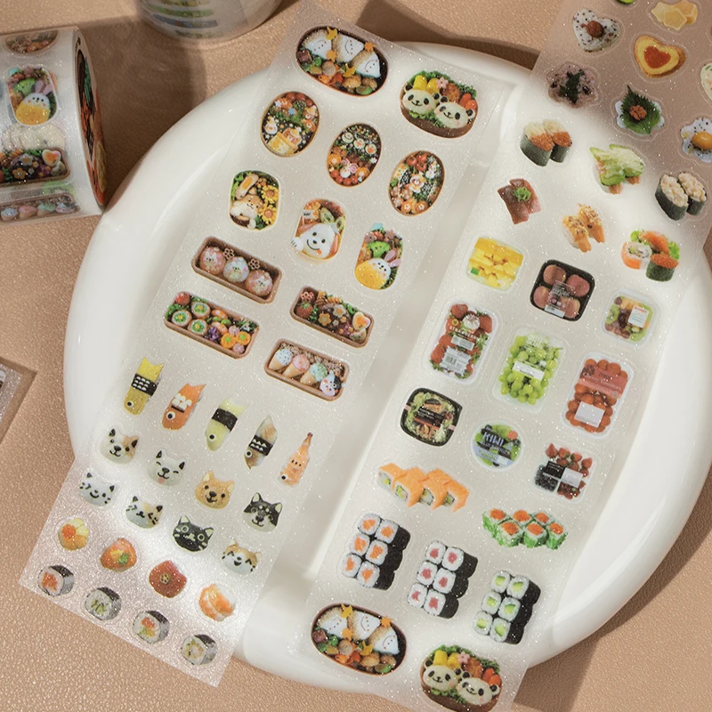 

DIY Diary Stickers Album handmade Journal Scrapbooking Supplies Masking Tapes Cartoon Showa Tape Decorative Adhesive Stationery