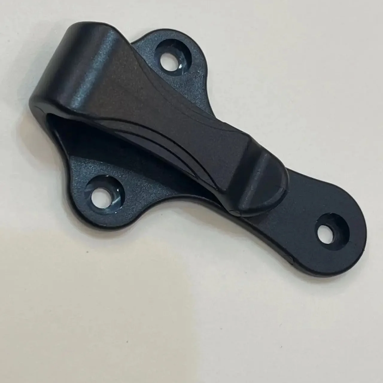 Clips de cinturón con hebilla de plástico, funda con 3 orificios, 85x24mm, Clips universales para alforja superior, hebillas, gancho de fijación para bolsa de bicicleta