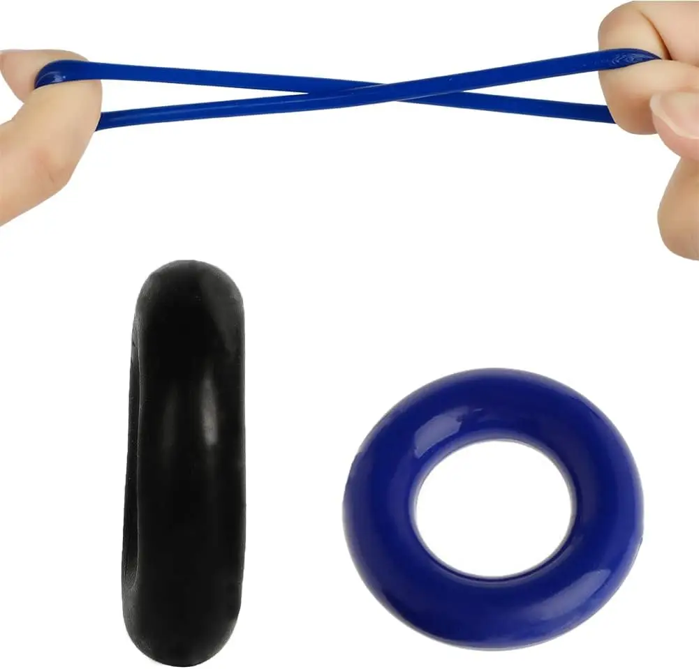 10 Pcs Male Penis Ring Waterproof Silicone Cockrings Cock Ring Delay Head Glans Ring