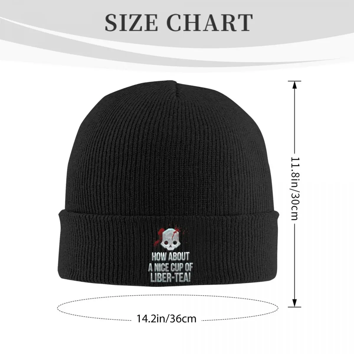 Helldivers Liber-Tea Knit Hat Beanie Winter Hats Warm Street Caps for Men Women