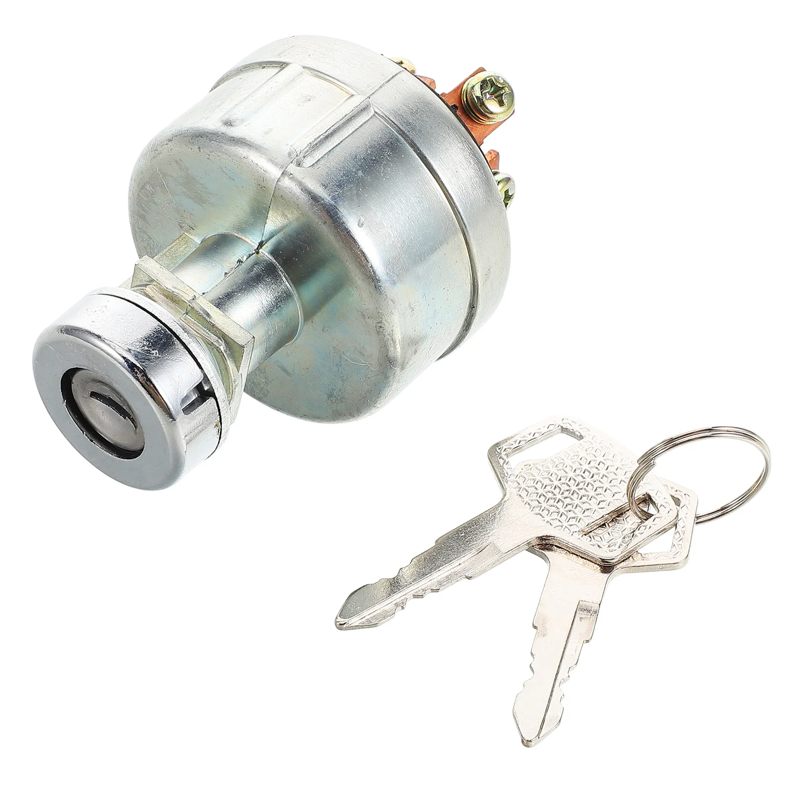 

Ignition Switch Cylinder Key Replacement Excavator Lock Auto Metal Durable Reliable Tractor Vehicle Car Parts Assembly Start