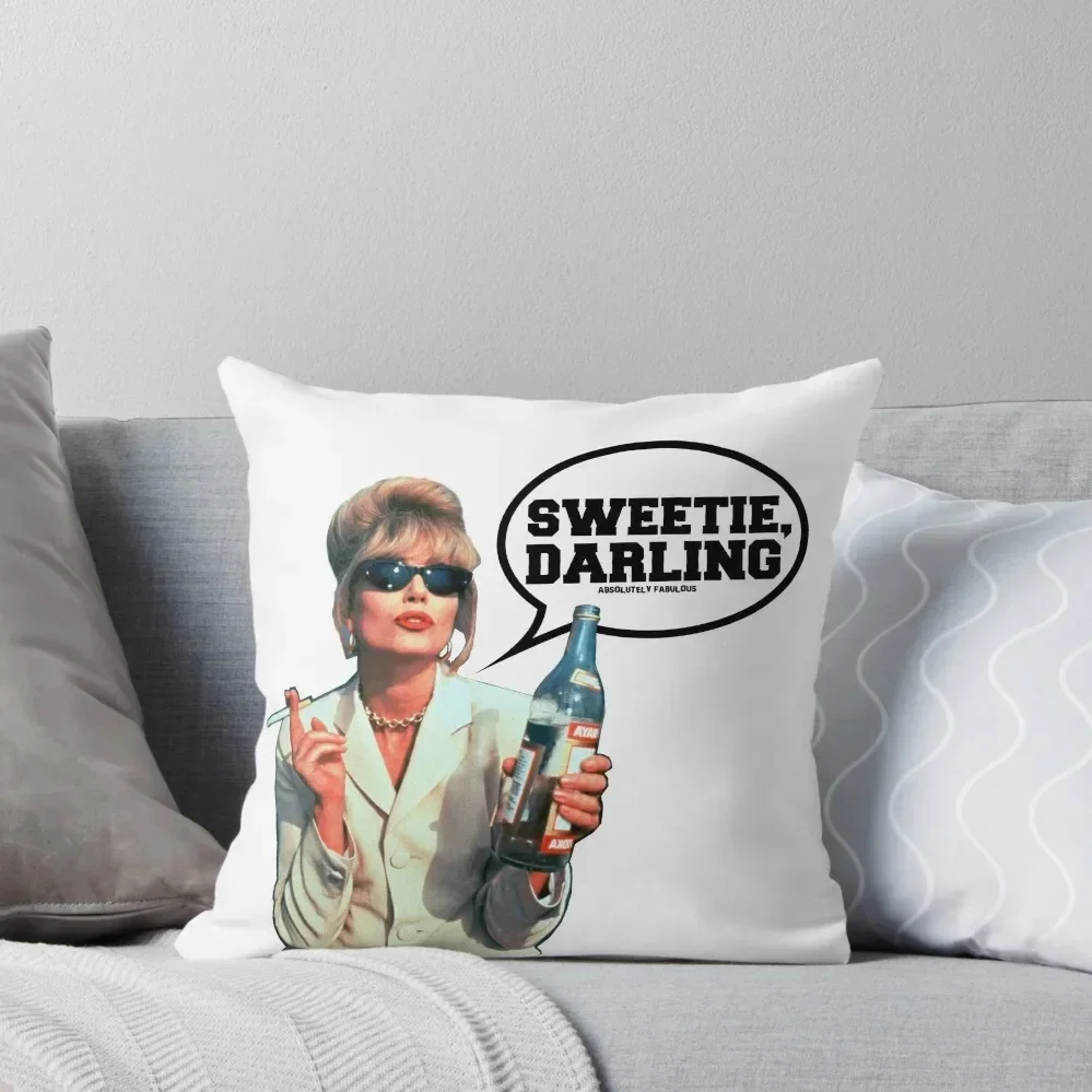 

Absolutely Fabulous - Sweetie, Darling Patsy. Throw Pillow Christmas Pillowcase Decorative Cushion New year Pillow