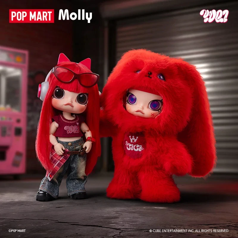 POP MART MOLLY X YUQI Action Figure Blind Box