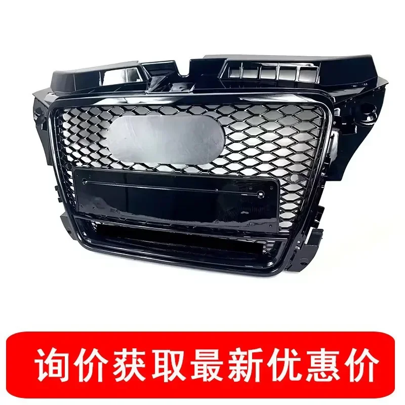 Car Front Bumper Grille Grill For 2008-2013 Audi A3 8P Hot Rod Auto Salon upgrade RS3 Quattro auto Racing grills