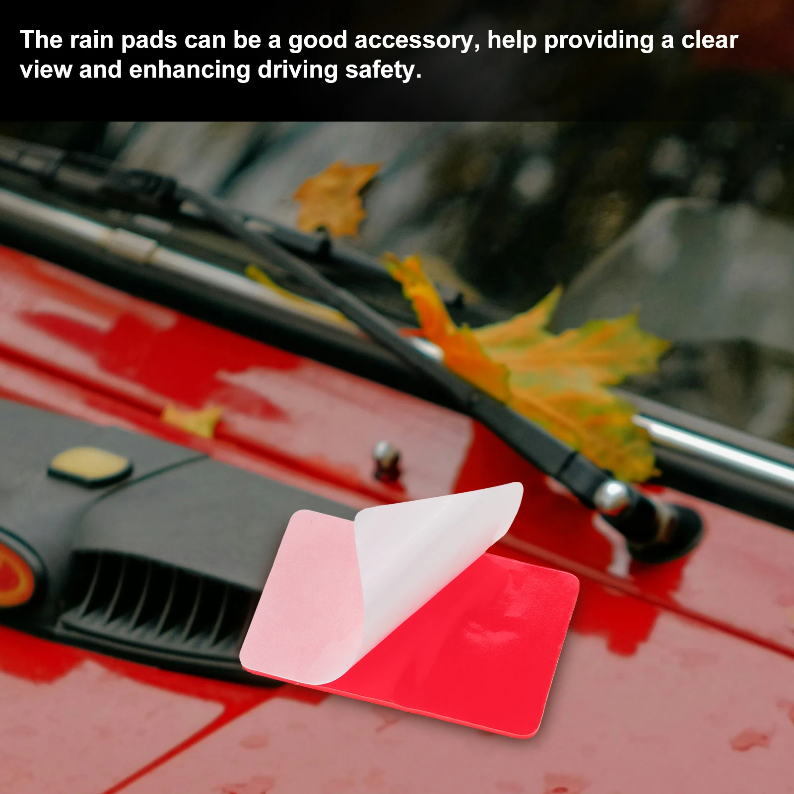 

Rain Sensor Replacement Pad Car Windshield Wiper Film Durable Silicone Easy Install No Tools Car Accessories Rain
