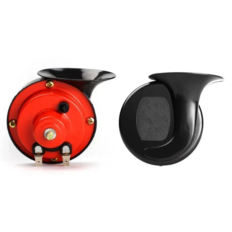 1/2PCS 300DB Super Loud Train Horns, 12V Waterproof Air Horns Replacement Kit, Car Air Electric Snail Double Horn, Automotive.