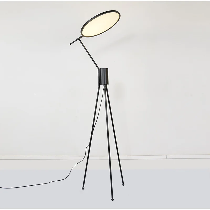 

2021 Newest Tripod Led Floor Light For Living Room Bedroom Study Nordic House Decoration Lighitng Standing Lamp Home Fixtures