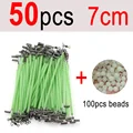 50 piezas de 7 cm de longitud
