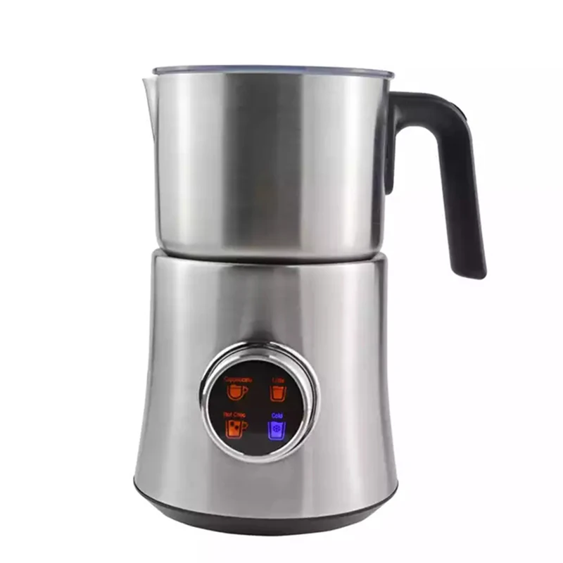 4-in-1 Automatic Electric Milk Frother Hot And Cold Milk Steamers Chocolate Maker For Household Use