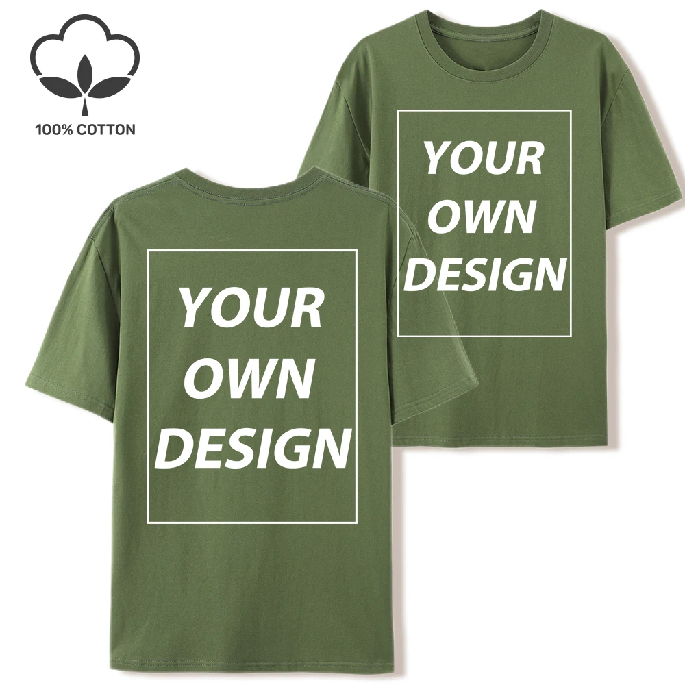 21 Farben Individuelles T-Shirt Personalisiertes Design Damen Casual Rundhals-T-Shirts Baumwolle Sommerkleidung Y2K Atmungsaktive Oversize-Tops – Detail 24