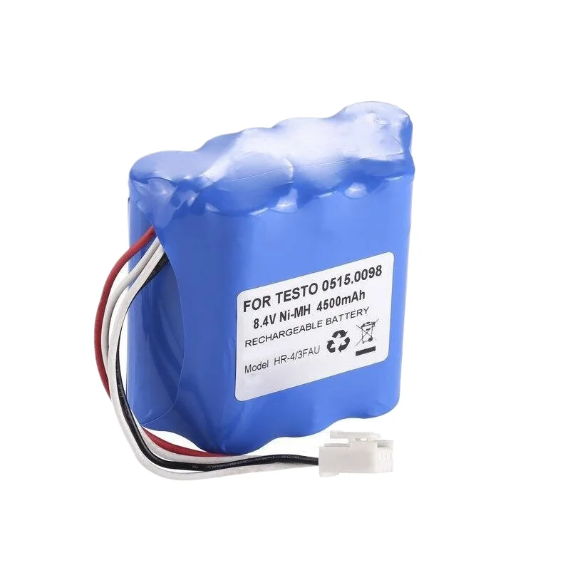 0515.0098 High Quality Battery 8.4V 4500mAh for Testo 350-EPA 350EPA 350plus Flue Gas Analyzer Brand New Replacement Battery
