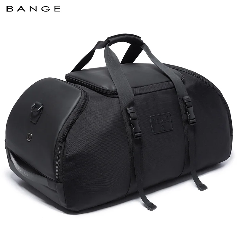 BANGE Multi Sports Gym Bag Travel Duffel Bag with Shoe Compartment for Men Women 40L Lightweight Foldable Duffel Bag Workout Bag