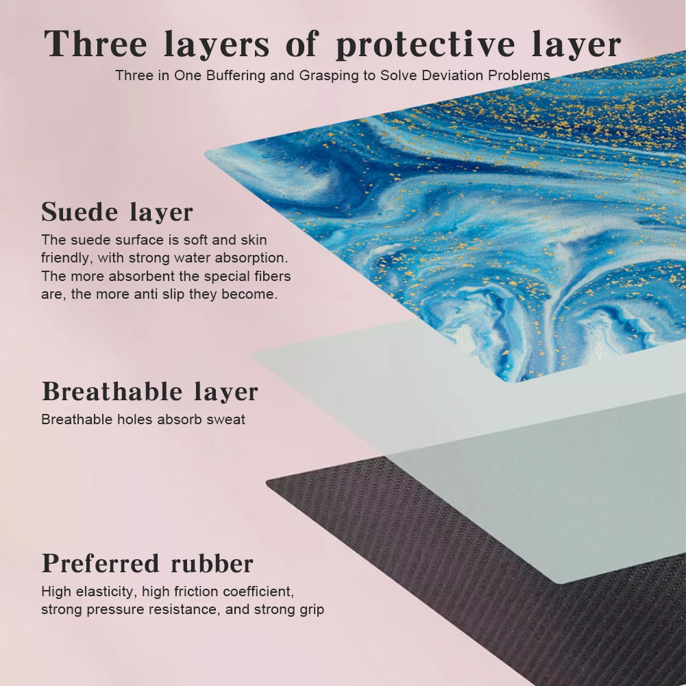 

Pilates Suede Rubber Yoga Mat Non-Slip Pilates Reformer Cover Portable Pilates Reformer Machine Towel for Balance Training