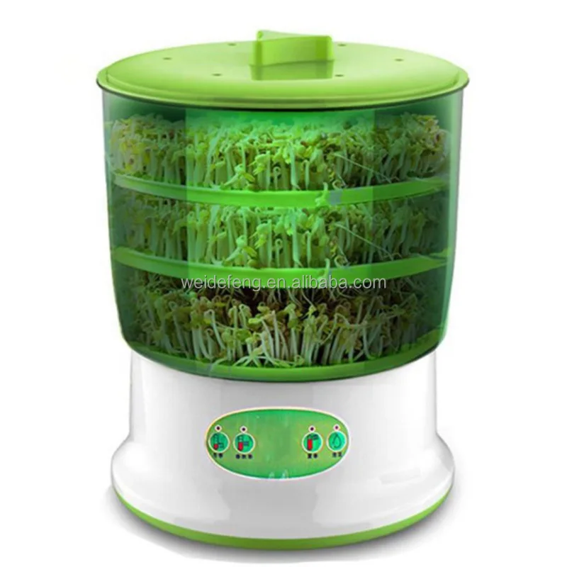 Hot Sale Bean Sprouts Growing Home Use Durable Large Capacity Automatic Sprouter Bean Sprouts Sprouting Seedling Machine