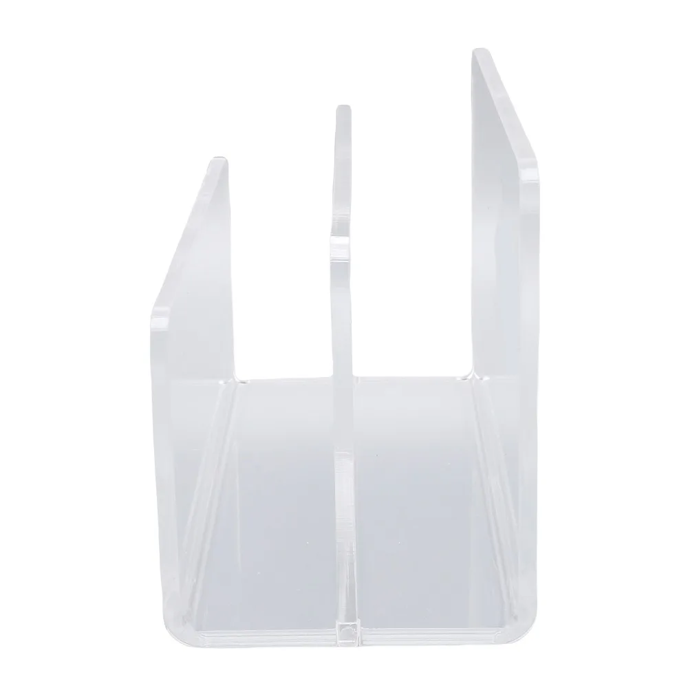 Multipurpose Transparent Mail Sorter Acrylic 17.5x7.5x9.5cm Mail File Organizer Paper Tray Organizer Desk Storage