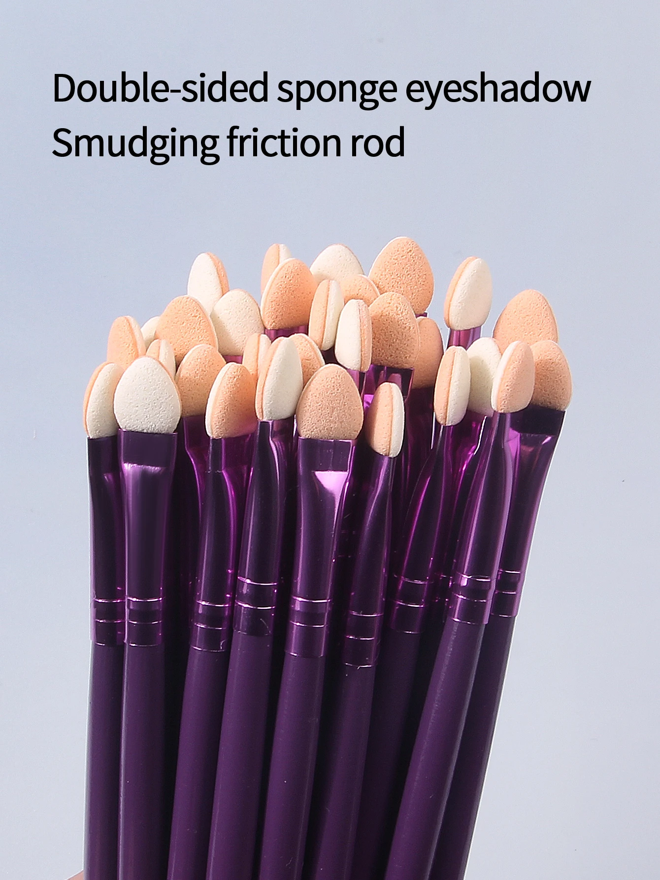 10/30 قطعة جديد الإسفنج عينيه فرشاة المخفي فرشاة الجافة والرطبة ذات الاستخدام المزدوج الإسفنج الجمال عصا المحمولة الجمال أداة فرشاة للمكياج #5