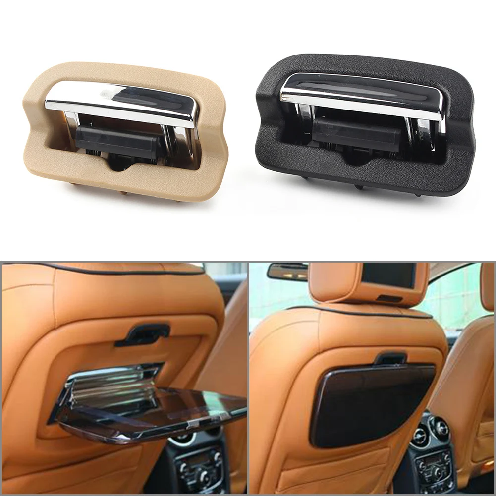 Beige/Black Car Front Seat Picnic Tray Latch for Jaguar XJ 2010 2011 2012 2013 2014 2015 C2D13489PVJ C2D13489APH