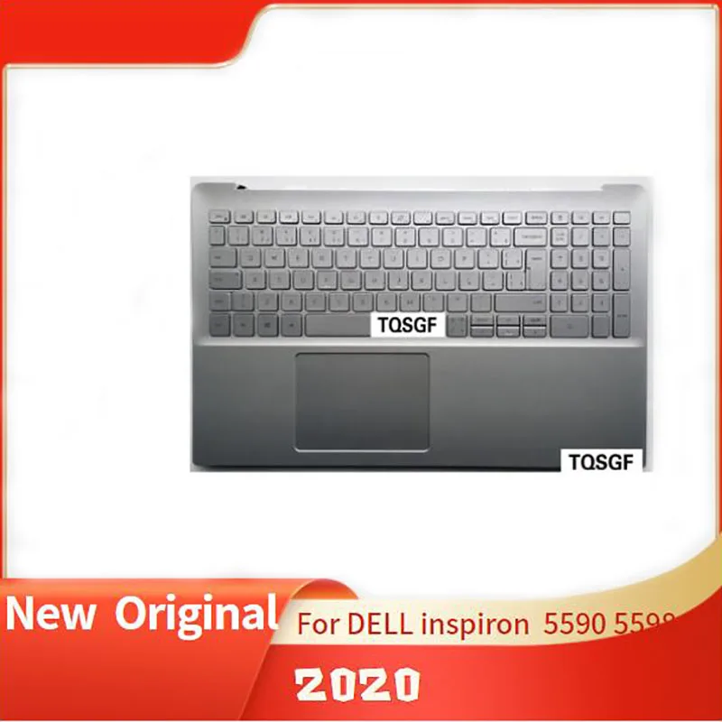 

Silver Brand New Original Top Cover Upper Case for Dell Laptop Inspiron 5590 5598