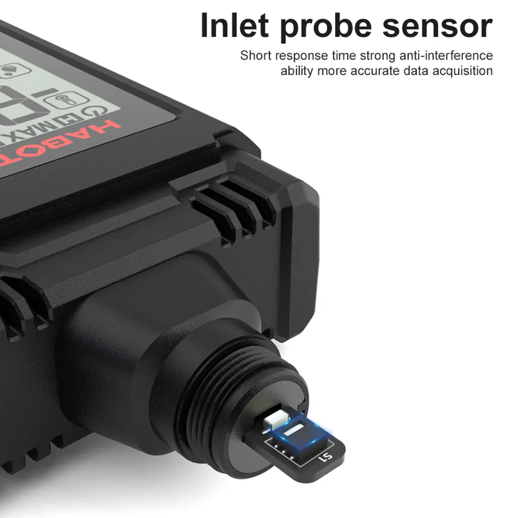 Digital Thermometer Handheld Tester Humidity Household Home Backlight Meters Point Gauge Wet Dew Portable Ambient