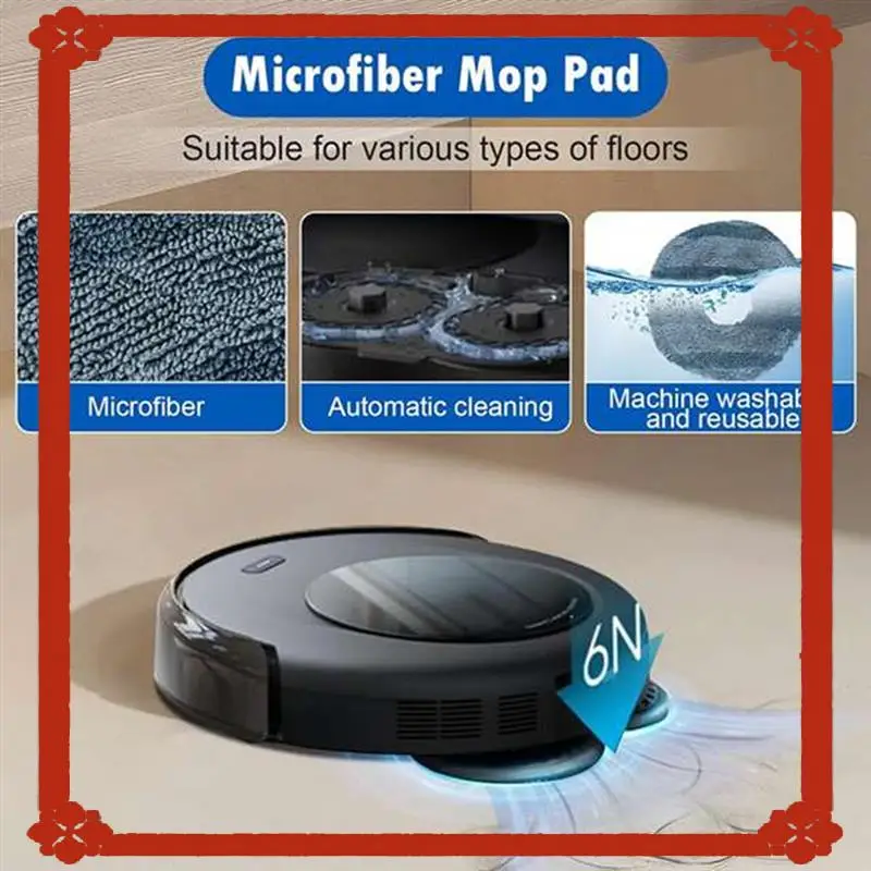 

24-часовая доставка для пылесоса Eufy Omni C20, набор запасных частей - основная щетка, боковая щетка, мешок для пыли, фильтр Hepa, ткань для швабры