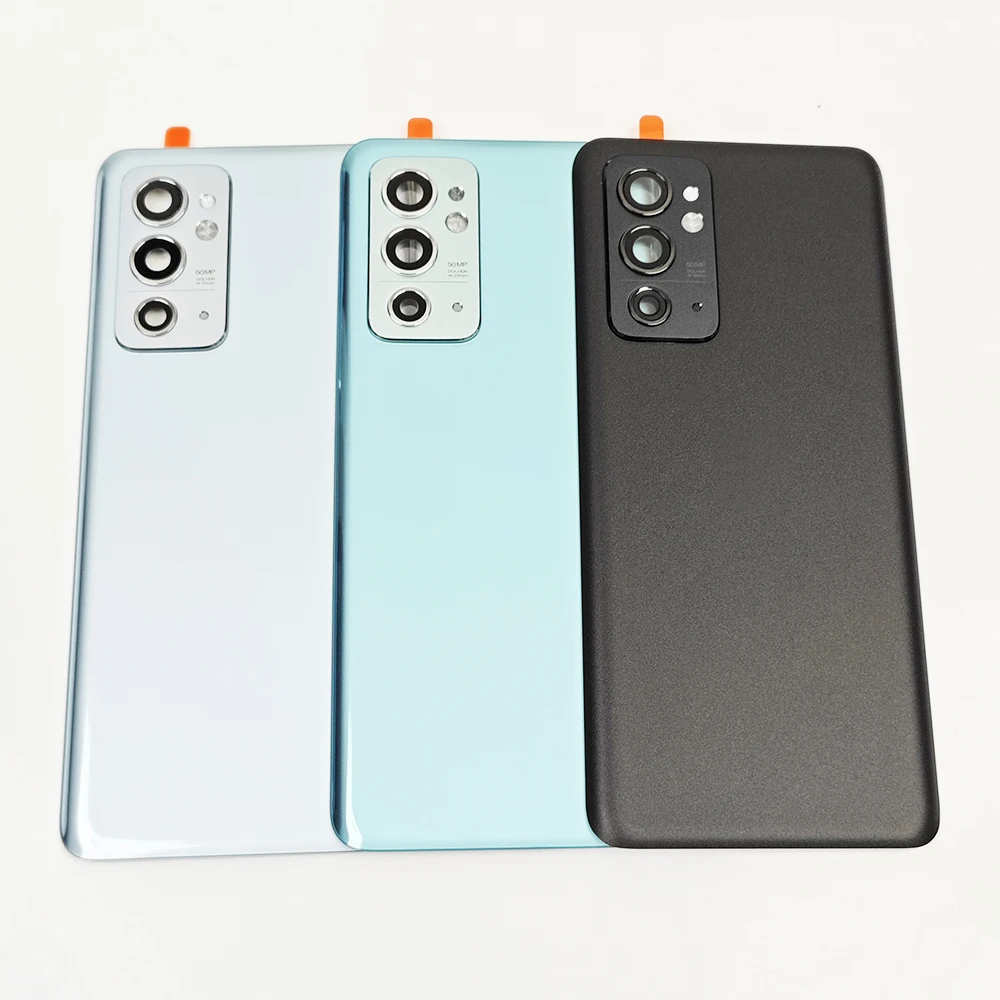 A+ Back Glass Cover For OnePlus 9RT 5G , 1+9RT , Back Door Replacement Battery Case, Rear Housing Cover With Adhesive