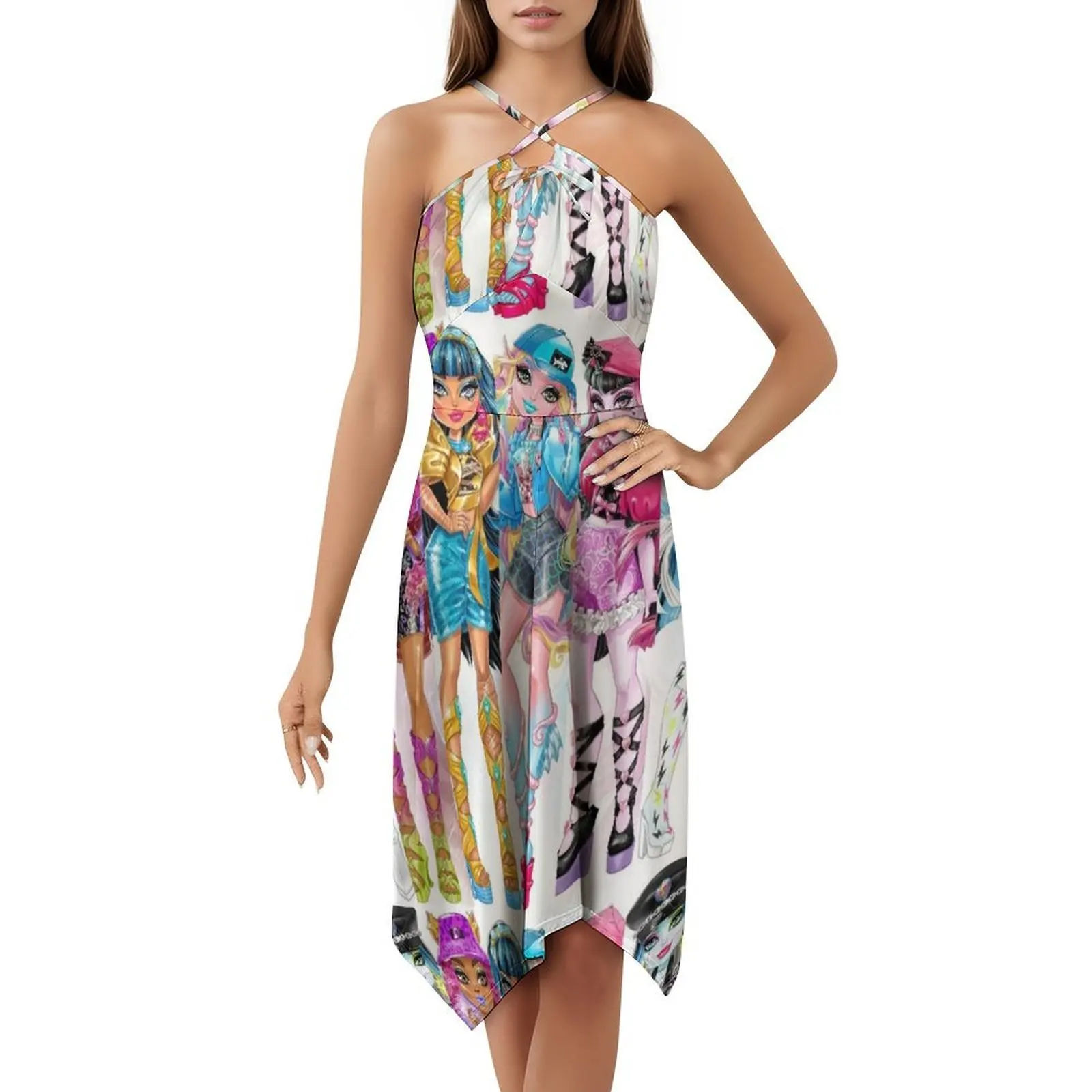 فستان بوهيمي عتيق من Skull Ultimate Secrets بأكمام منتفخة أو خيارات بدون أكمام للنساء فستان Underrated 2022 عودة الدمى