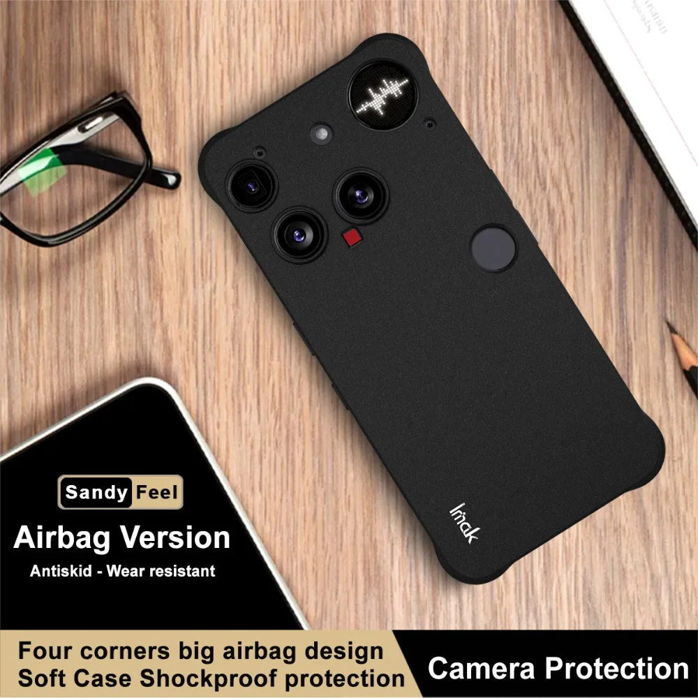 ل لا شيء الهاتف (3) 5G 2025 ماتي الغطاء الخلفي IMAK عدسة الكاميرا درع مرنة Ari حقيبة كابا لا شيء الهاتف 3 حالة الهاتف 3 لينة eتوي