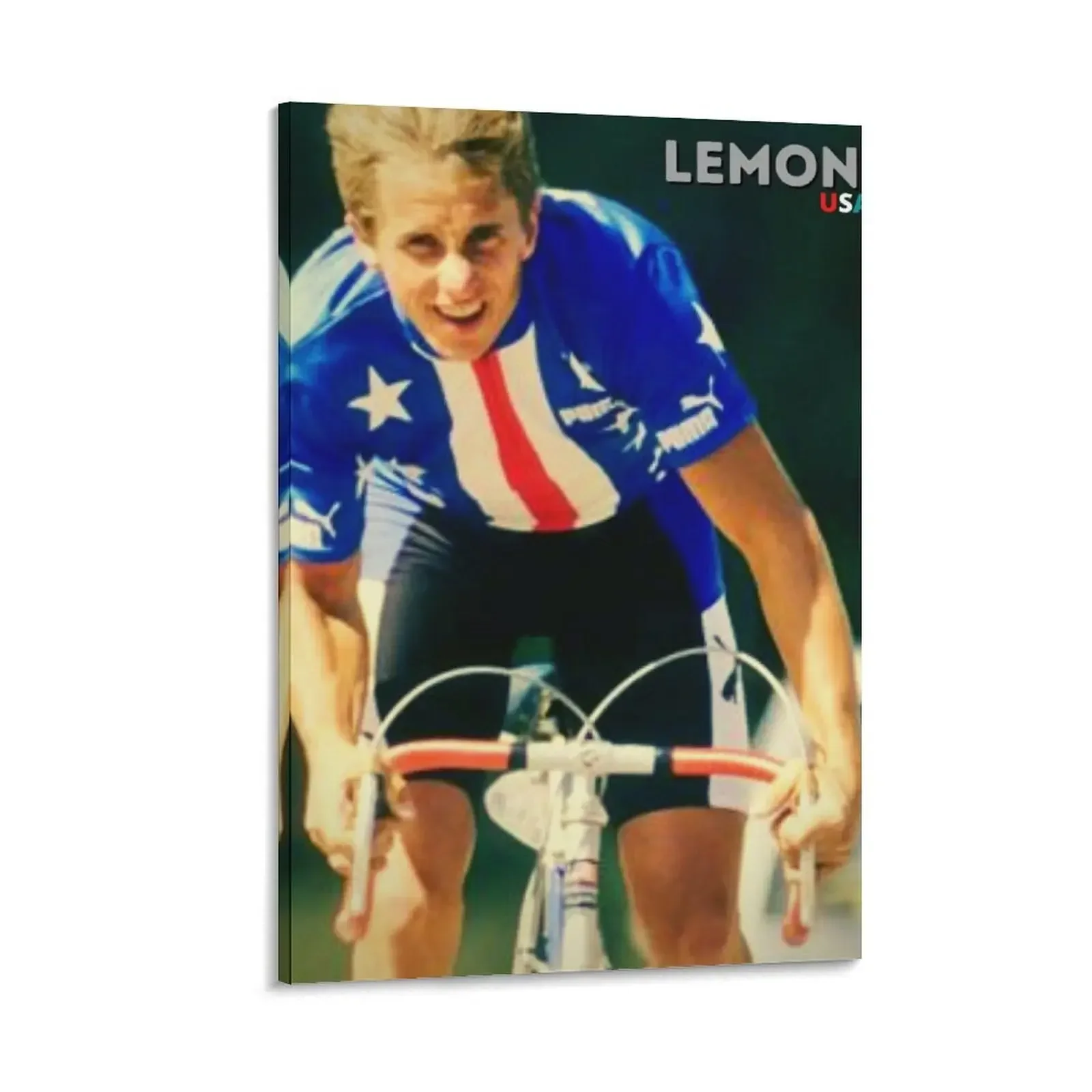 

Greg Lemond USA Canvas Painting wall frame for living room Bedroom deco Wall decoration poster