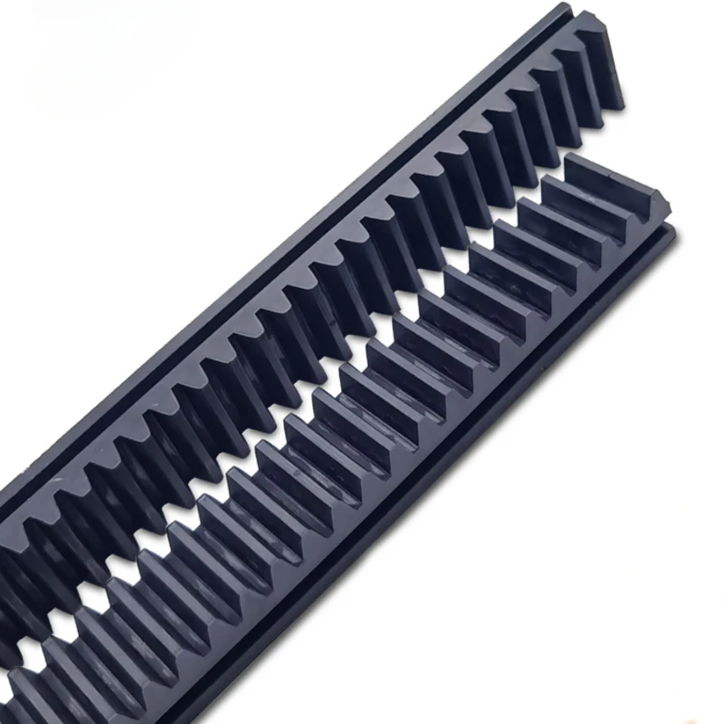 Electric sliding door rack guide rail nylon gear sliding door electric sliding door belt plastic industrial card