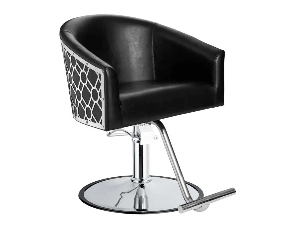 

Vintage barber chair for women Black hair styling chair YOU RICH New salon furniture for barber shop