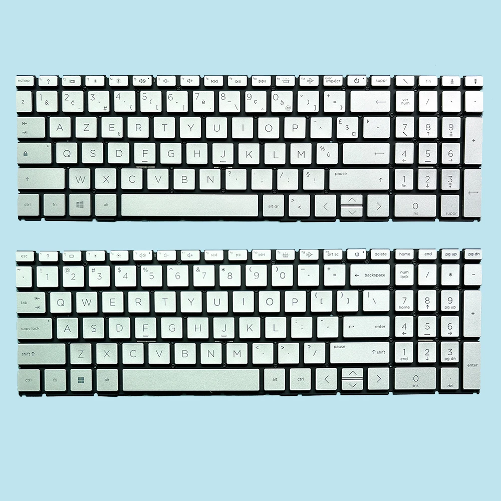 17-CN US/French Backlit Keyboard for HP 17-CN0053CL 17-CN1053CL 17-CN0023DX 17-CP 17Z-CP 17-CP0035CL 17-CP0025CL 17-CP0097NR