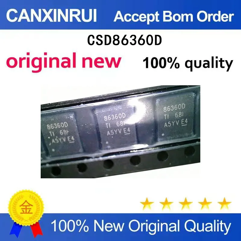 

(5-100 Pieces) CSD86360Q5D CSD86360D QFN8 brand new original