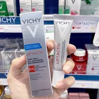 Crema para ojos de ácido hialurónico antiarrugas Vzi, 15ml, levanta y suaviza la piel, ojeras y hinchazón, elimina las bolsas de los ojos, cuidado de la piel