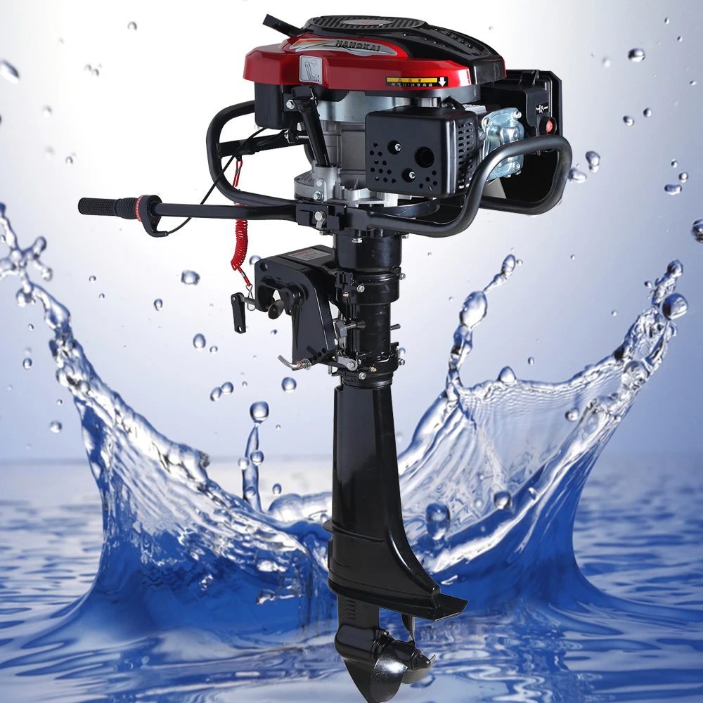 

Hot Sale Hangkai Outboard Boat Motor Air Cooled System 4-Stroke 7 HP Gasoline Engine