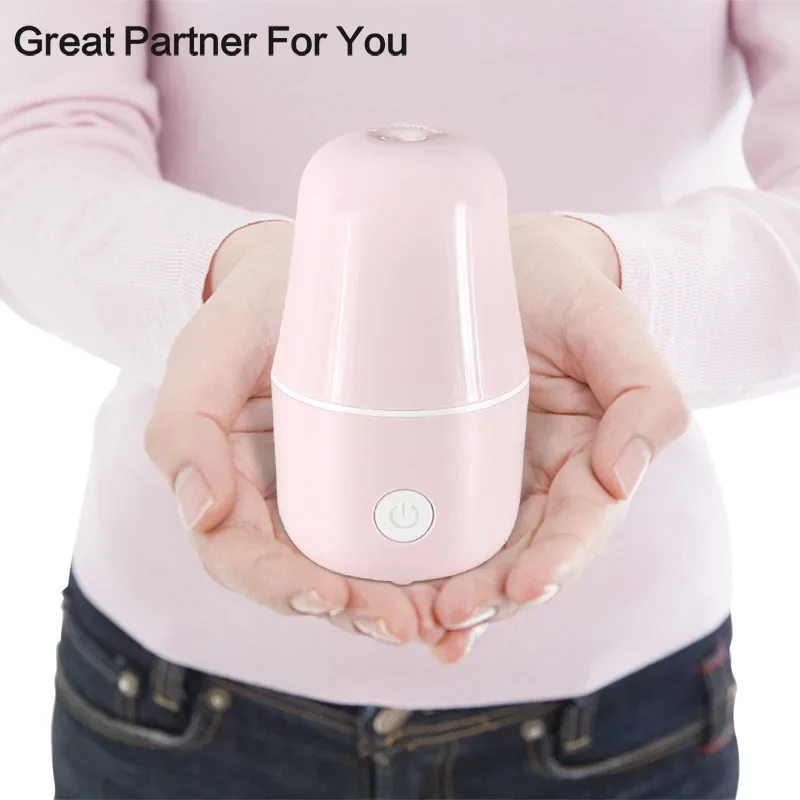 New Mechanical Menstrual Cup Steam Sterilizer S/L Menstrual Cup Cleaning Machine Pink US Standard Plug Disinfection Machine