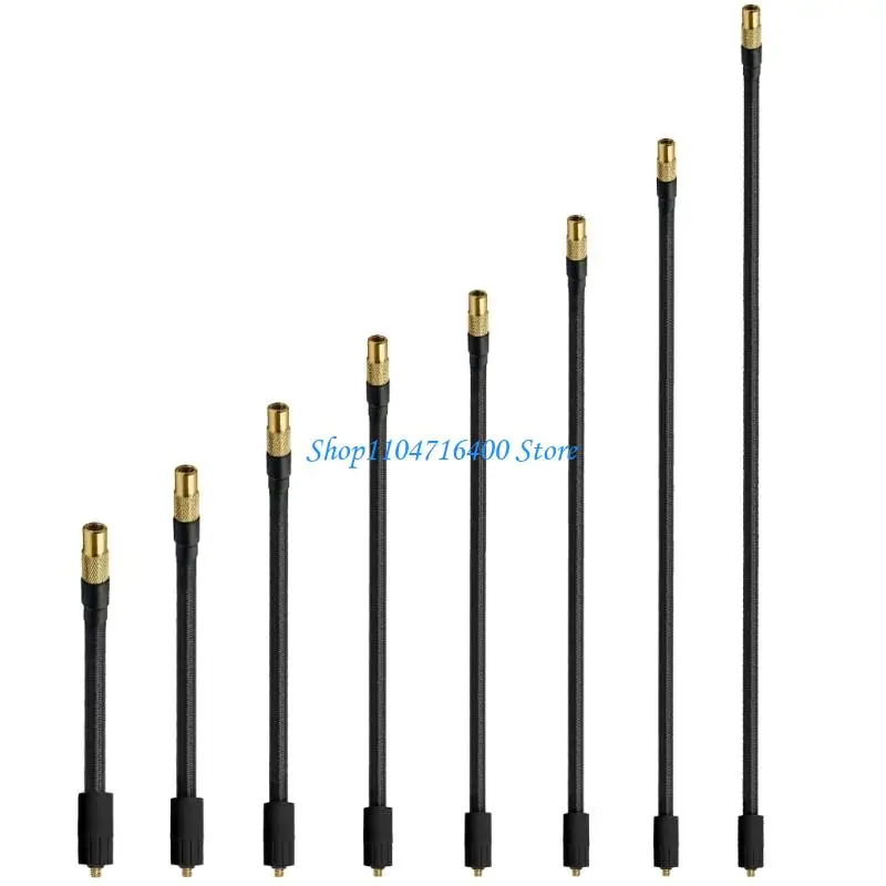 

y1gd Гибкие резиновые переходники для шлангов с защитой от утечек для стандартных клапанов 0,305 дюйма x 32TPI, инфляторов