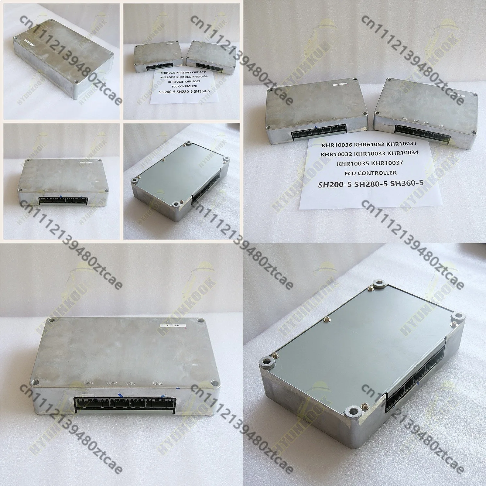 Excavator ECU KHR10036 KHR61052 KHR10031-KHR10037 for SH200-5 SH280-5 SH360-5 Engine Control Unit Computer Board