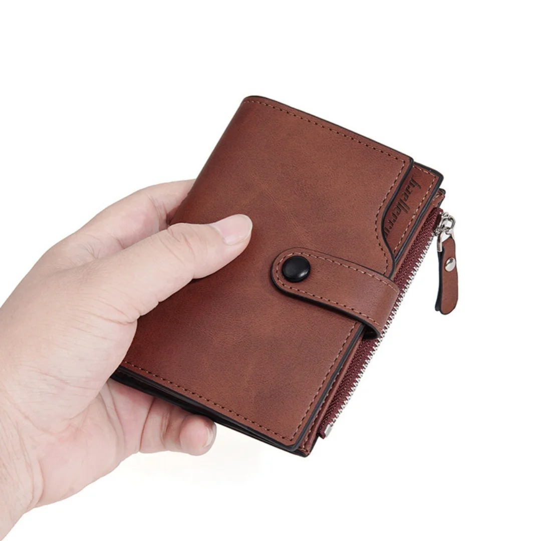 Men'S Wallet Slim Wallet Leather Wallet Credit Card Holder