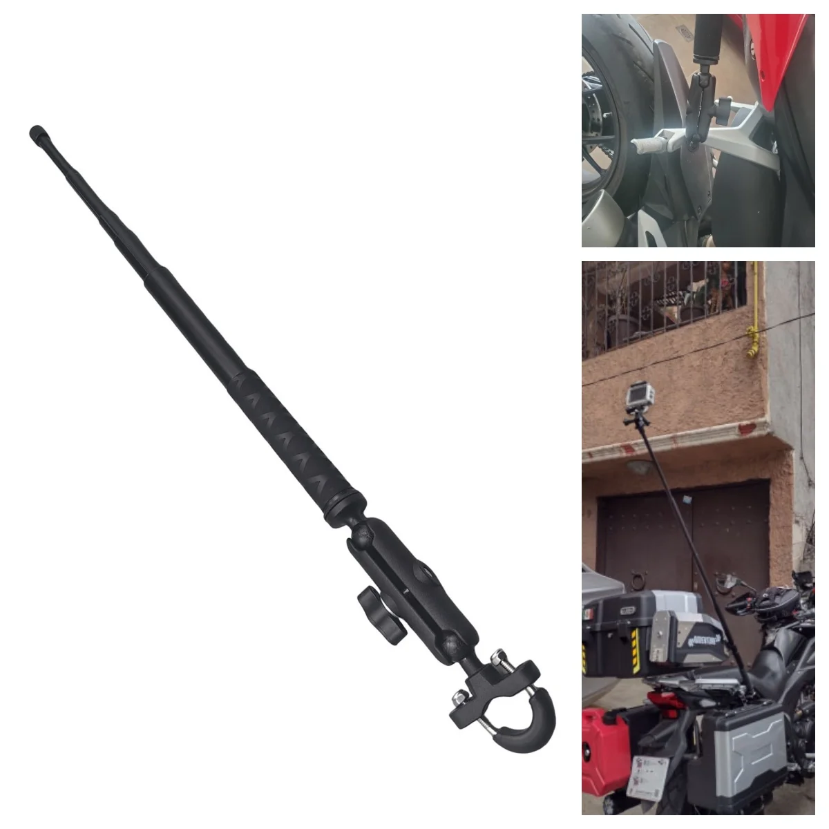 �y�Z�[�����z�I�[�g�o�C�n���h���o�[�J�����}�E���g Insta360 X4/X3 & GoPro Hero 13/12/11/10 �p ? �o�C�N/�o�C�N�p�A�N�V�����J�����N�����v�u���P�b�g