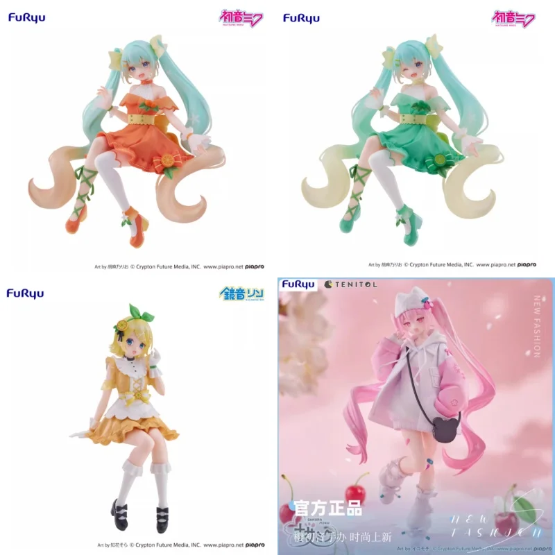 furyu-authentic-vocaloid-hatsune-miku-noodle-stopper-figure-orange-themed-anime-collectible-desktop-decor-for-vocaloid-fans