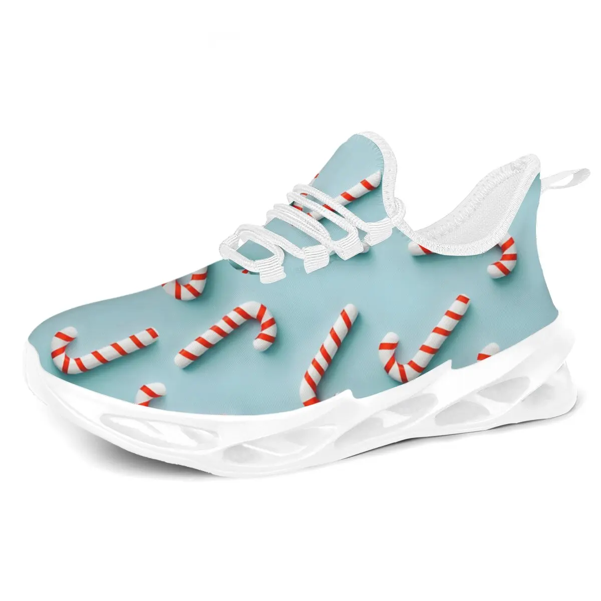 

Running Sneakers Unisex Light Blue Candy Print Sneakers Breathable Sports Jogging Shoes for Men Women Zapatillas Hombre