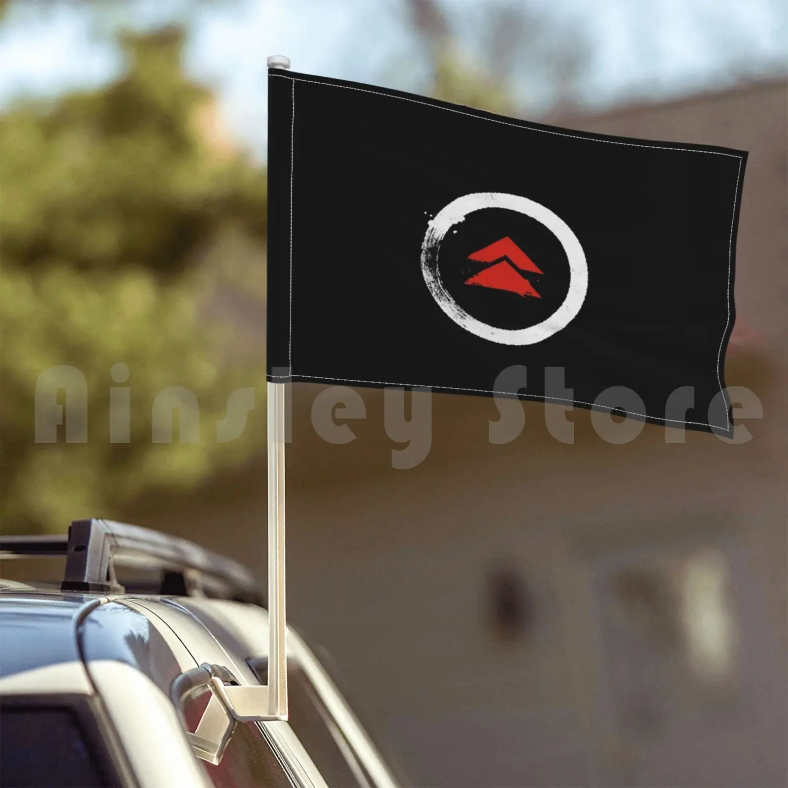 Ghost Of Tsushima-Sakai Outdoor Decor Flag Car Flag Ghost Of Tsushima Ghost Tsushima Clan Sakai Jin Sakai