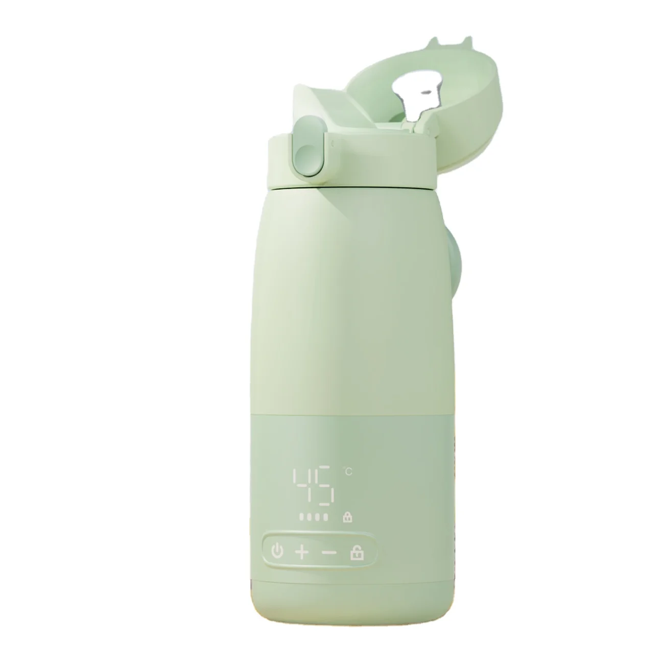 SR-2310 Wireless Car Home USB Charger Thermos Cup Portable Warm Bottle Thermos Cup Thermos Cup Warm Bottle