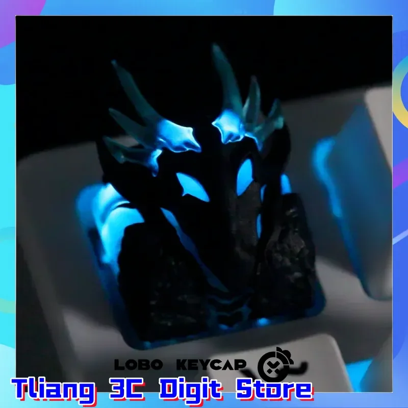 

Тематические колпачки для клавиш Shadow Legion, механическая клавиатура, 1 шт., крестообразный вал, смола, игровая клавиатура для ПК, коллекция периферийных устройств, подарочные колпачки для клавиш