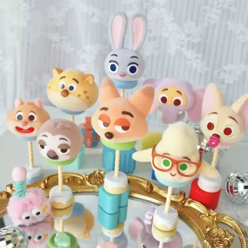 

Подлинная новинка 52 игрушки Crazy Animal City Cotton Candy Series, плюшевая глухая коробка, декор для комнаты, рабочего стола, подарок на день рождения для друзей, семьи, детей