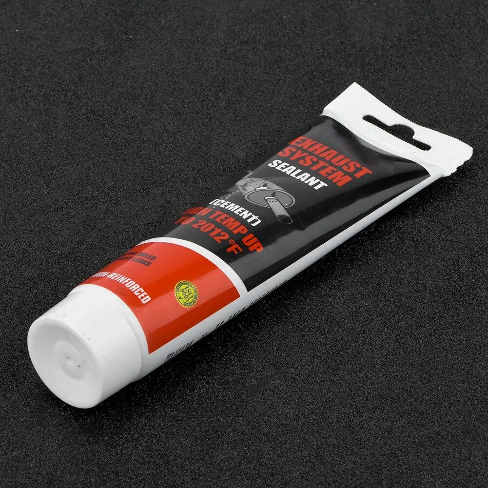 High Temperature Sealant Car Exhaust Pipe Tail Pipe Muffler Auto Repair Tool Paste Glue Car Metal Paste 75g