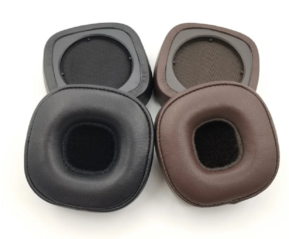 Genuine Sheepskin Leather Ear Pads For Marshall Major II III IV 2/3/4 Wireless Headphone Replacement Earpads Ear Cushion pillows