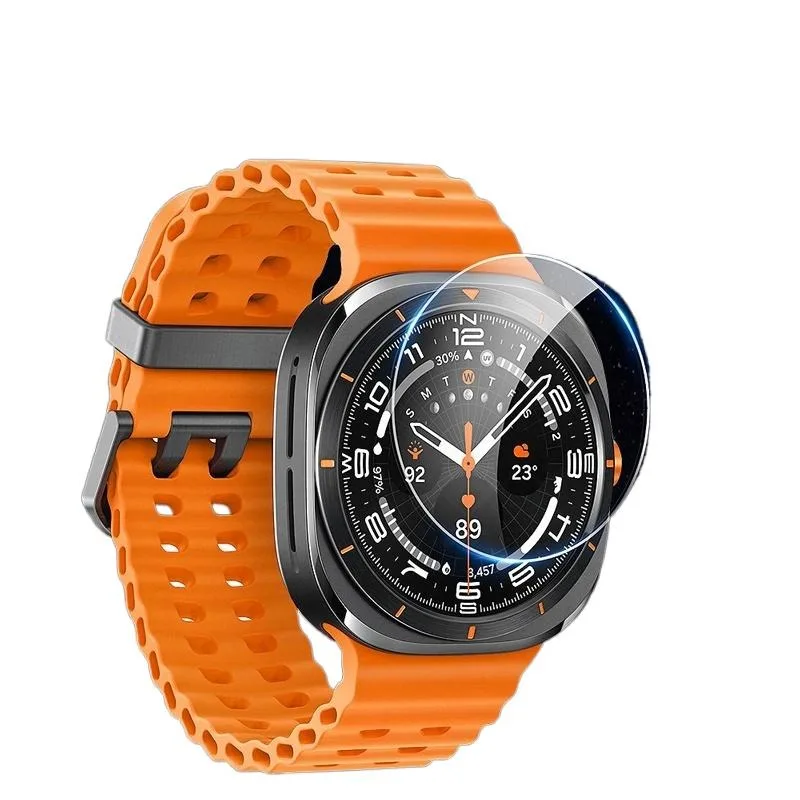 

For Samsung Galaxy Watch6 Classic 40mm Watch7 Ultra FE 47 44 43mm Military Grade Tempered Glass Screen Protector Impact Resistan